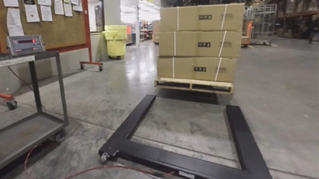 RoughDeck® PW-1 Mild Steel Pallet Floor Scale
