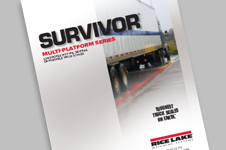 SURVIVOR Multi-Platform Truck Scale