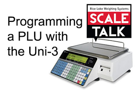 ScaleTalk: Programming a PLU with the Uni-3