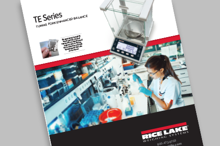 Rice Lake TE Series Balance