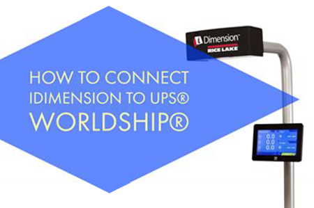How to Connect iDimension 100 to UPS WorldShip®