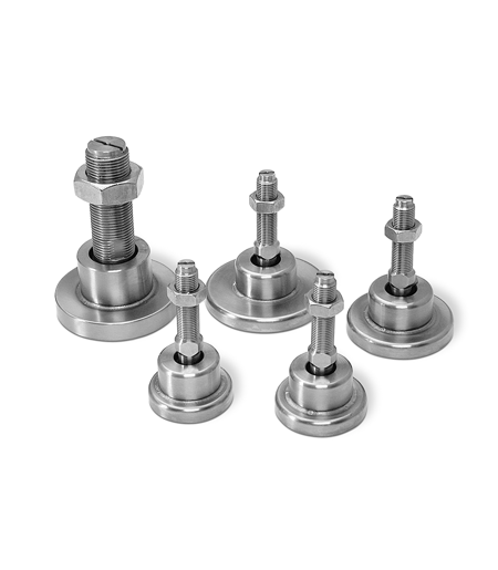 Captured Ball Floor Scale Leveling Feet