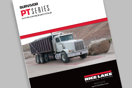 SURVIVOR PT Pit-Type Truck Scale