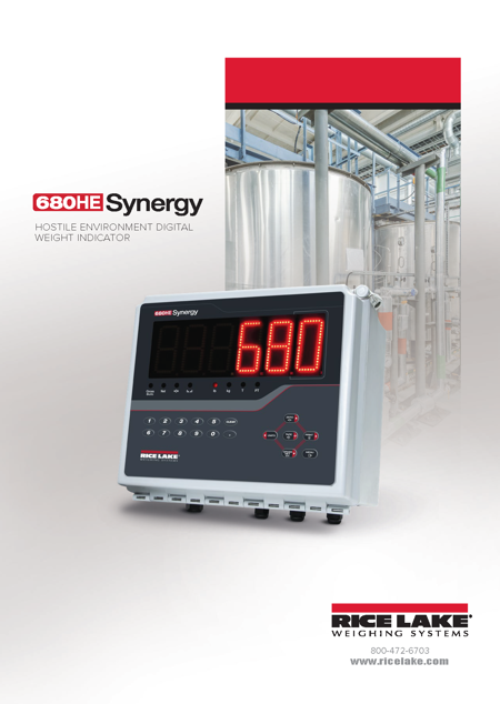 680HE Hostile Environment Digital Weight Indicator