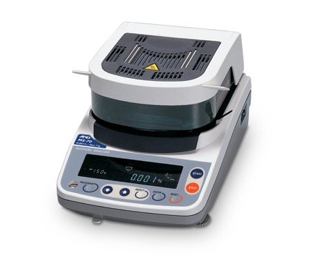 MS-70/MX-50/MF-50/ML-50 Series, A&D Weighing Moisture Analyzers