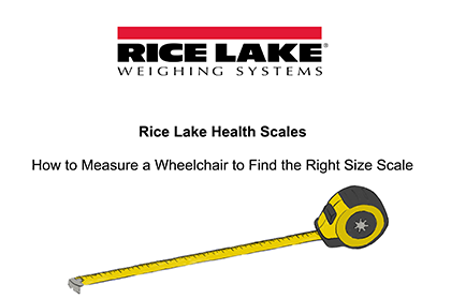 How to Measure a Wheelchair to Find the Right Size Scale