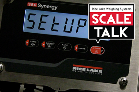 ScaleTalk: How to Access the Configuration Menu on the 380 Synergy Series