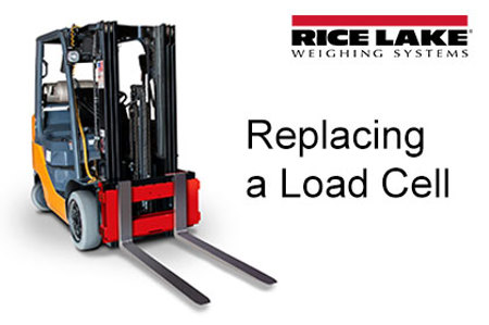 Replacing a Load Cell on the CLS Series Forklift Scale