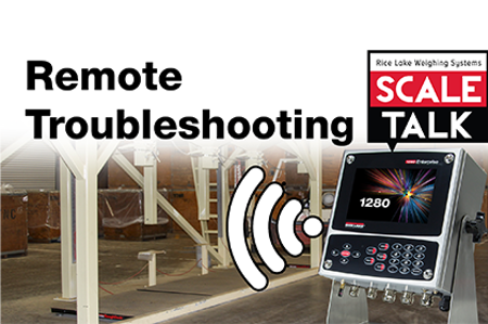 ScaleTalk: Remote Troubleshooting With the 1280
