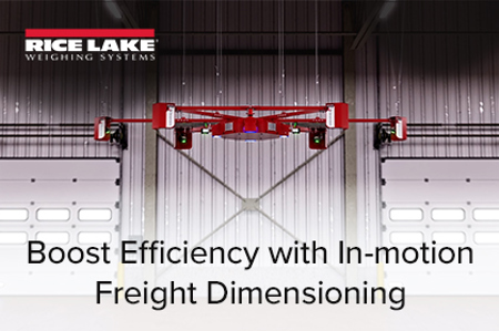 Boost Efficiency with In-motion Freight Dimensioning