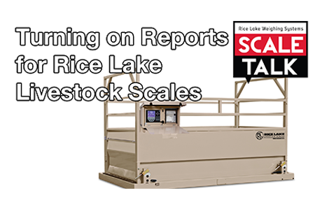 ScaleTalk: Turning on Reports for Rice Lake Livestock Scales
