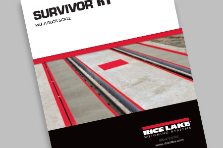 SURVIVOR RT Rail/Truck Scale