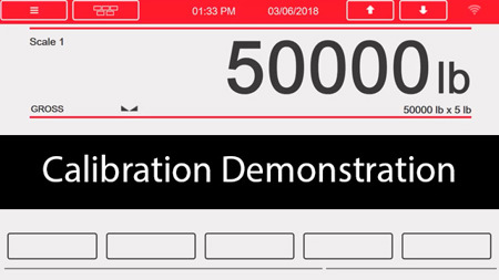 Calibrating a Scale with the 1280