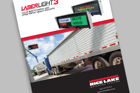 LaserLight3 Color Remote Display and Large-Indicator Display