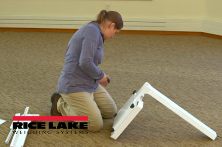 Unpacking and Assembling Rice Lake's 150-10-5 Digital Physician Scale