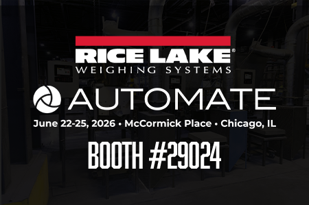 See Rice Lake’s Automated Weighing Solutions at Automate 2026
