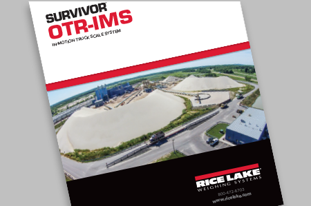 SURVIVOR OTR-IMS In-motion Truck Scale System