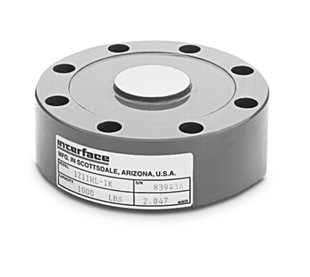 Interface 1200 Series Alloy Steel/Aluminum Compression Canister Load Cell