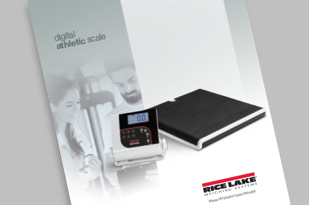 Low-profile Digital Athletic Scale 160-10-7N