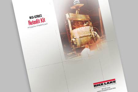 MSI-6260CS Retrofit Kit RF Digital Crane Scale
