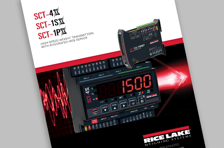 SCT-X Series High-speed Weight Transmitters