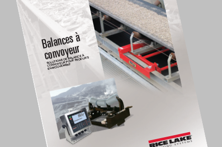 Solutions de balances à convoyeur pour produits en mouvement