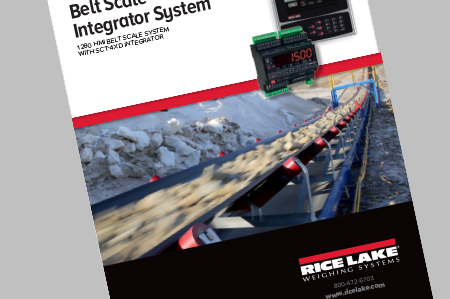 Belt Scale Integrator System 1280 HMI with SCT-4XD