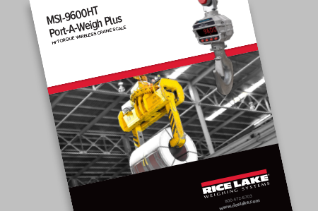 MSI-9600HT Port-A-Weigh Plus Hi-Torque Wireless Crane Scale