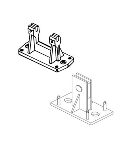Howe Repair Parts for Durasteel and Cast Straight Lever Fulcrum Stands