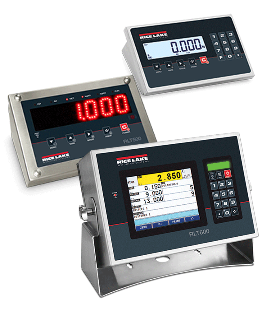 RLT Series Weight Indicators Displays