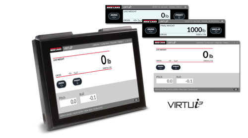 Forklift Scale Software VIRTUi_3_Rice_Lake
